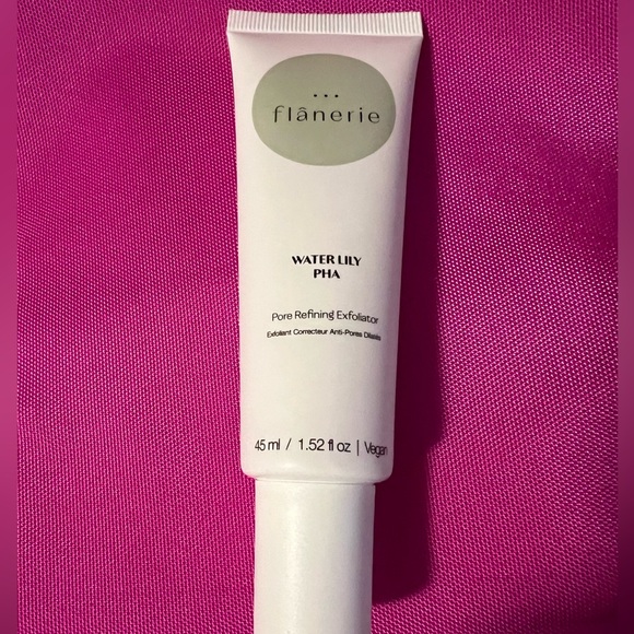 🌟BRAND NEW🌟 FLANERIE Water Lily PHA Pore Refining Exfoliator 🌟FULL SIZE🌟 - Picture 2 of 9